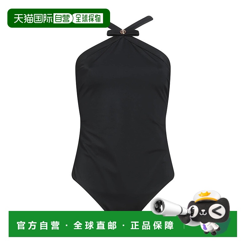 香港直邮versace 范思哲 女士 One-piece 泳衣 black黑色 舒适时