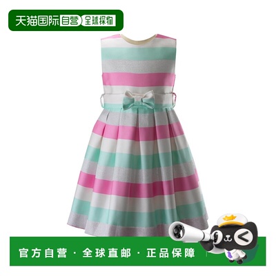 自营 Rachel Riley Sparkle Stripe Party Dress - multi 美国奥