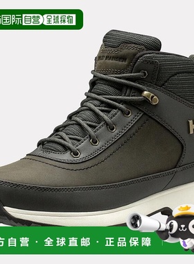 自营欧洲直邮Helly Hansen 男士黑色聚酯户外靴子男靴Calgary2