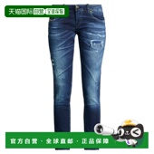 香港直邮Diesel blue蓝色 迪赛 1h可退 女士 紧身牛仔裤 舒适时尚