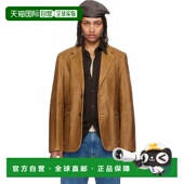 香港直邮潮奢 皮革西装 Our 男士 1h可退 Opening Legacy 黄褐色