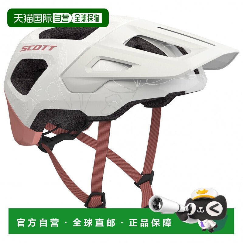 欧洲直邮SCOTT 户外头盔 8511271WHITELIGHTPINK CO 白色