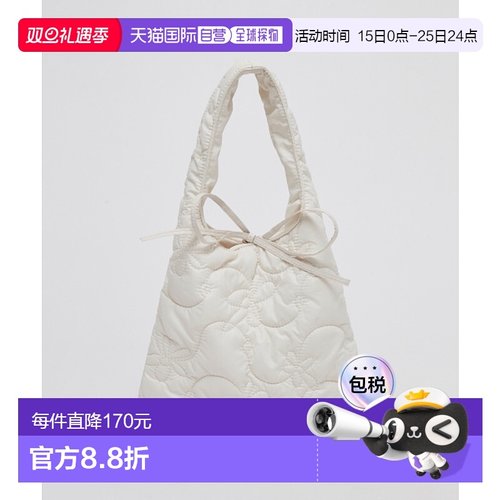 韩国直邮ARCHIVEPKE 女士通用款女包Puffy tote bag(Cream)_OVBAX2