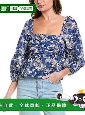 自营 Weekend Max Mara Palpiti 上衣 - 蓝色 美国奥莱直发