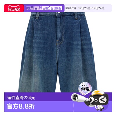 欧洲直邮carhartt wip 女士 休闲裤短裤牛仔裤