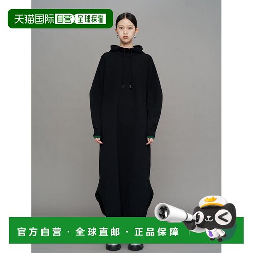UN3D. 女装 宽松针织连衣裙 半高领抽绳设计 522610300101