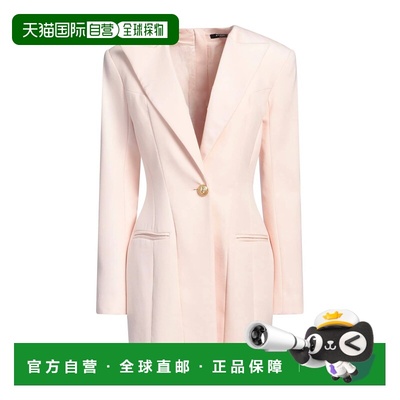 1h可退 香港直邮Balmain 巴尔曼 女士 短款连衣裙 pink粉色 舒适