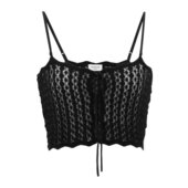 Saint 短款 Laurent 潮奢 圣罗兰 女士 吊带上衣 817777Y76VX