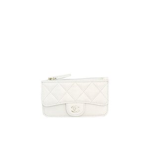 Chanel LOGO扣饰卡包 AP2570B10583