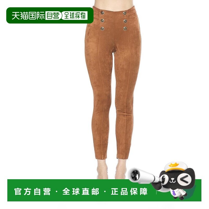 1h可退 【美国直邮】Alexia Admor|Freyja 绒面革打底裤