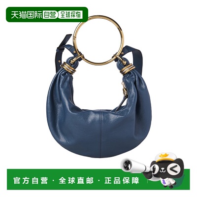 1h可退 香港直邮CHLOÉ 女士斜挎包 C24AS611N7244Q SS2025 蓝色
