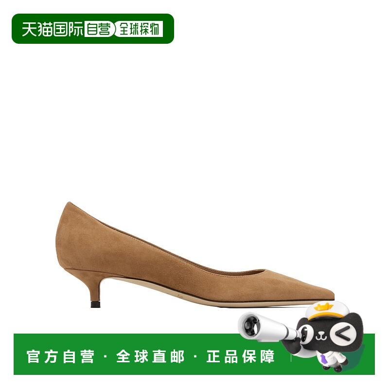 香港直邮Jimmy Choo AMELIATOFFEE AMELIA一脚蹬高跟鞋
