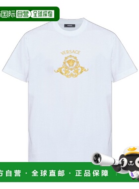 1h可退 香港直邮Versace 短袖T恤 10139441A16704范思哲男装