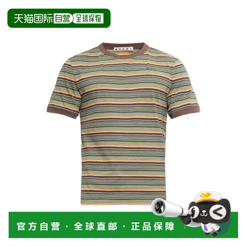 香港直邮MARNI 男士T恤 HUJY0003S0UTC681STR21 AW2026 花色图片