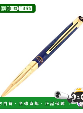 自营欧洲直邮S.T.Dupont 男女通用蓝色金属Línea MaestraDefi圆