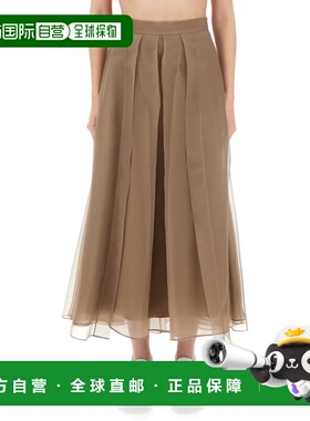 香港直邮BRUNELLO CUCINELLI 女士半身裙 MF940G3875C8909a字裙