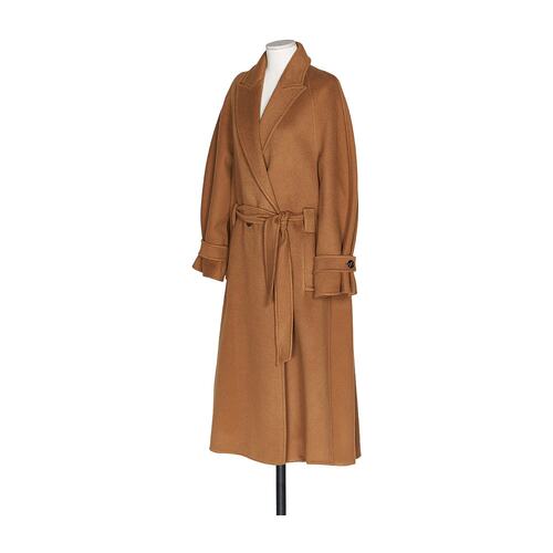 Max Mara 系腰带羊绒大衣 1016043506