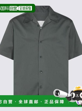 韩国直邮JIL Sander JIL SANDER 吉尔-桑德 灰色衬衫 J22DL0303J4