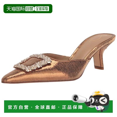 自营Sam Edelman Brit Luster Deep Gold Suede  I8200L1900 Wome