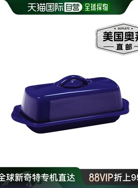 Chantal 全尺寸陶瓷黄油盘，8.5 英寸 - 钴蓝色 【美国奥莱】直发