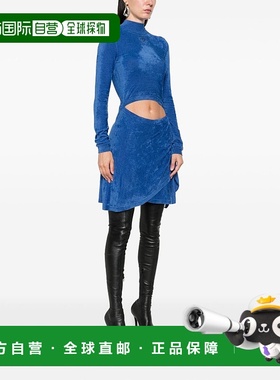 香港直邮DIESEL 女士连衣裙 A188900IKBZ8LD AW2025 蓝色 DIESEL