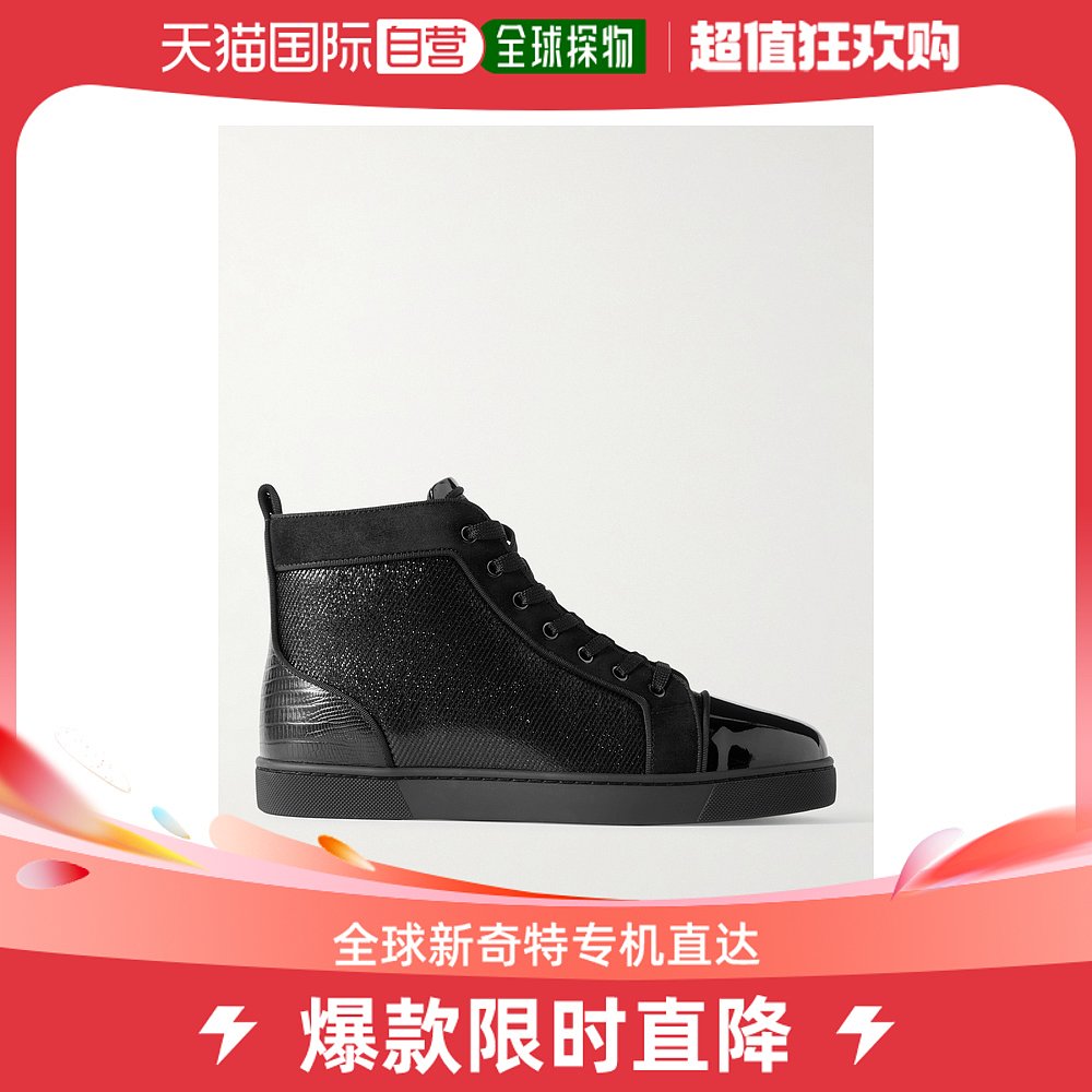 香港直邮潮奢 Christian Louboutin男士Louis Orlato Logo-Appli