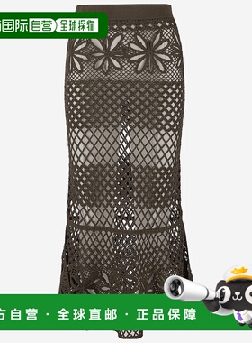 香港直邮PINKO 女士半身裙 104732A2FFX26 SS2025 绿色包臀裙