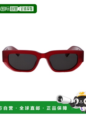 1h可退 香港直邮off-white 女士 几何形太阳眼镜 OERI115S24PLA00