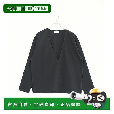 日本直邮SOLAMONAT 马苏里拉弹力V领套头衫[SMA-MZ-POV]