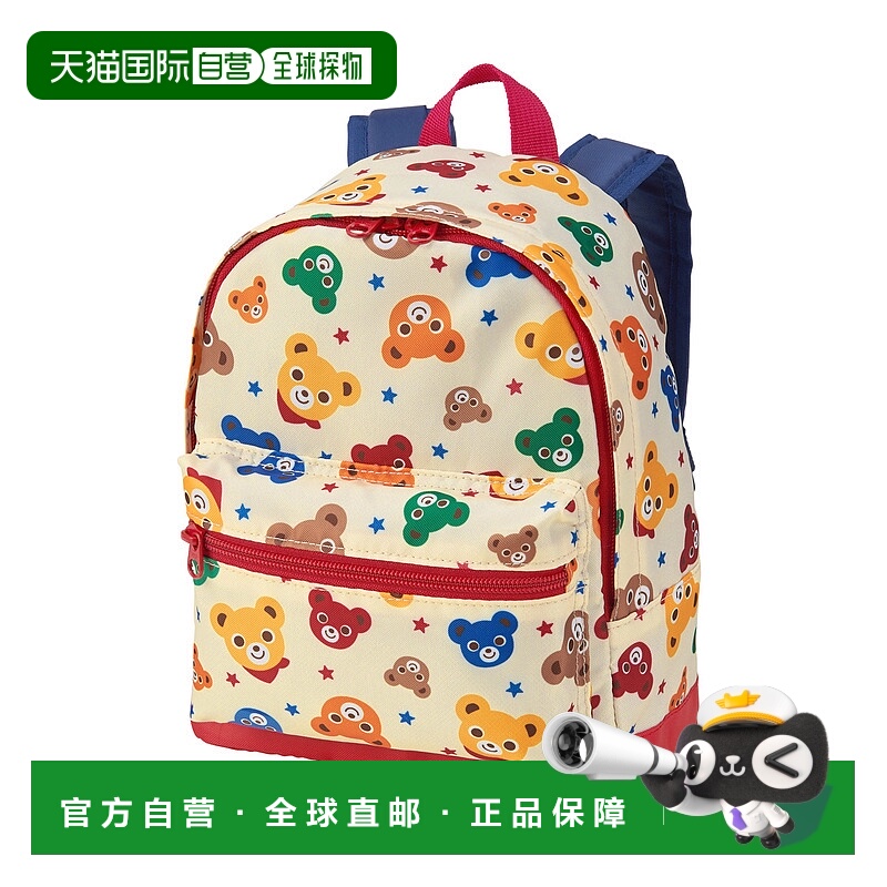 日潮跑腿Mikihouse 儿童小熊背包 (87) Multi Ｓ（6リットル）13-