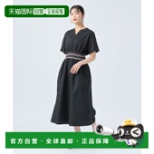 1h可退 4326 女士彩色刺绣收腰异材质连衣裙 日本直邮BEAMS HEART