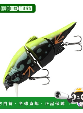 日本直邮JACKALL Swing Mikey Bone 115mm 秋千 黑色青蛙