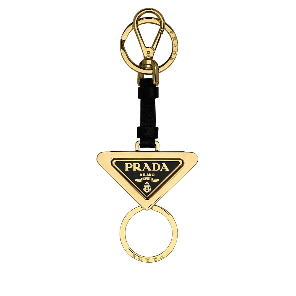 PRADA 女士钥匙扣 1PS05966AF019F SS2025 花色 圆环钥匙扣