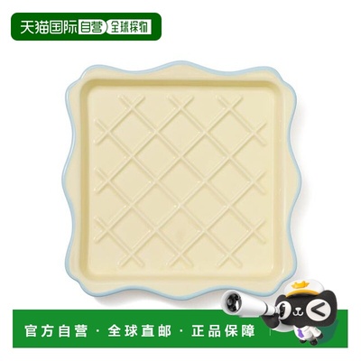 1h可退 日本直邮Francfranc 帕斯特蒙吐司盘 黄色陶瓷