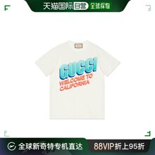 99新未使用 印花图案T恤 香港直邮Gucci 女士 615044XJEE 古驰