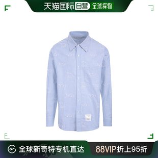 BROWNE 男蓝色男士 衬衫 480 香港直邮THOM MWL272E 07606