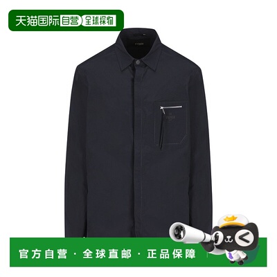 1h可退 香港直邮潮奢 Fendi 芬迪 男士 衬衫式夹克 FW1236AMYY