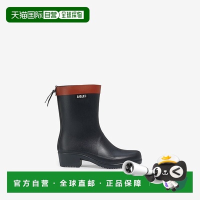 欧洲直邮AIGLE艾高 带有马术细节的高跟雨靴