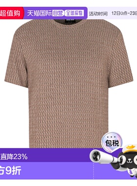 1h可退 香港直邮Giorgio Armani 短袖T恤 GM002389TE17933男装