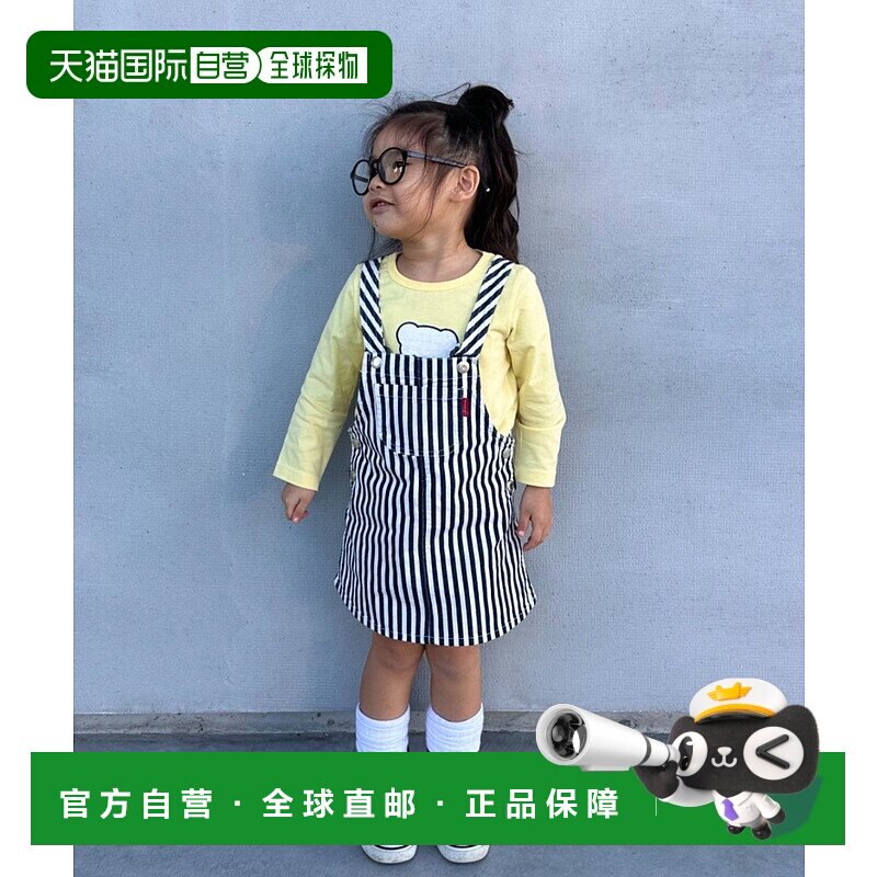 1h可退 日本直邮moujonjon 儿童款简约基础连衣裙 M22303