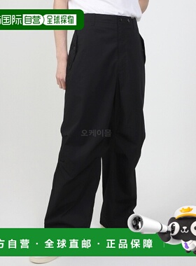 韩国直邮Engineered Garments A训练裤 黑色棉杜拉布府绸 运动裤