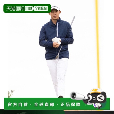 1h可退 日本直邮adidas Golf 男士COLD RDY保暖全拉链高领夹克 JT