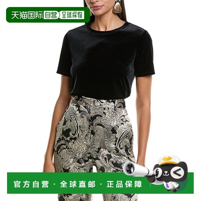 自营l'agenceL’AGENCE Donna T-Shirt - black 美国奥莱直发