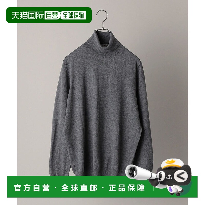 日本直邮SHIPS ALAN PAINE 12 gauge美利奴羊毛高领针织衫 [SH861