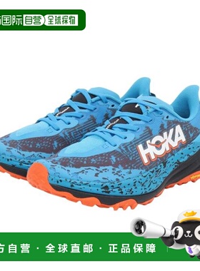 日本直邮HOKA 速鹰6跑步训练鞋 [61147791-SWRD] 蓝色 黑色