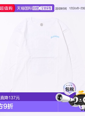 1h可退 日本直邮ELEMENT儿童宽松长袖T恤 死神图案联名设计 BG025