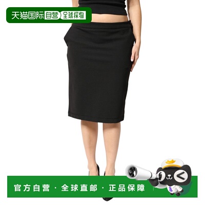 自营GF Ferre Polyester Pencil Cut Knee Length Women Women's