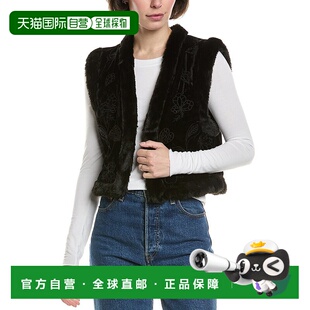 自营 Johnny Was Rachella丝绸混纺背心-黑色 美国奥莱直发