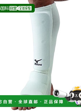 【日本直邮】Mizuno美津浓 空手道护腿脚/少年 单侧23JHA655 白色