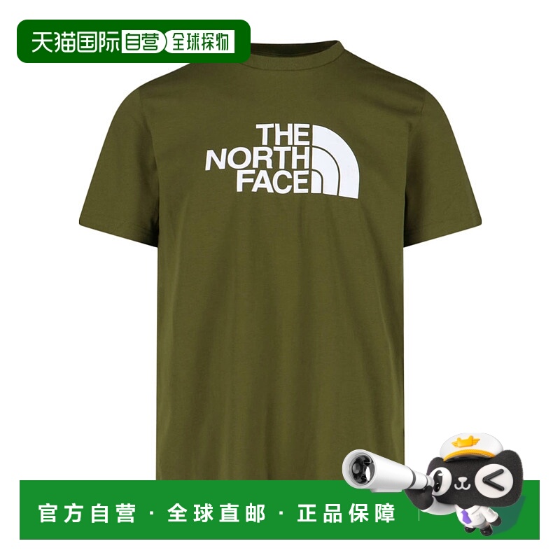 香港直邮THE NORTH FACE 男士T恤 NF0A8A6CTOE SS2025 绿色